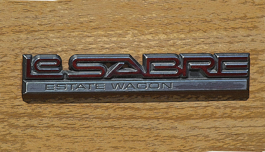 Buick LeSabre logo Photograph by Bob McDonnell