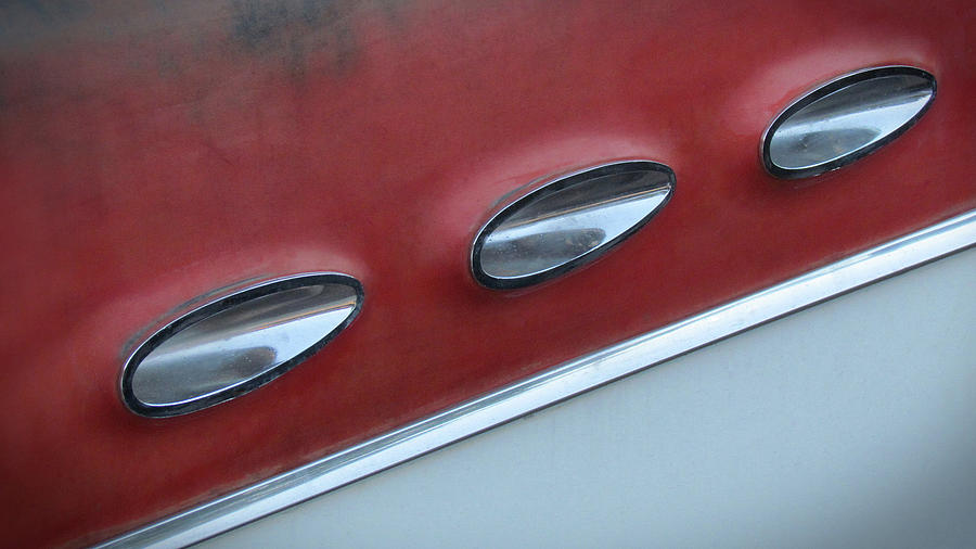 Buick port holes Photograph by Bob McDonnell