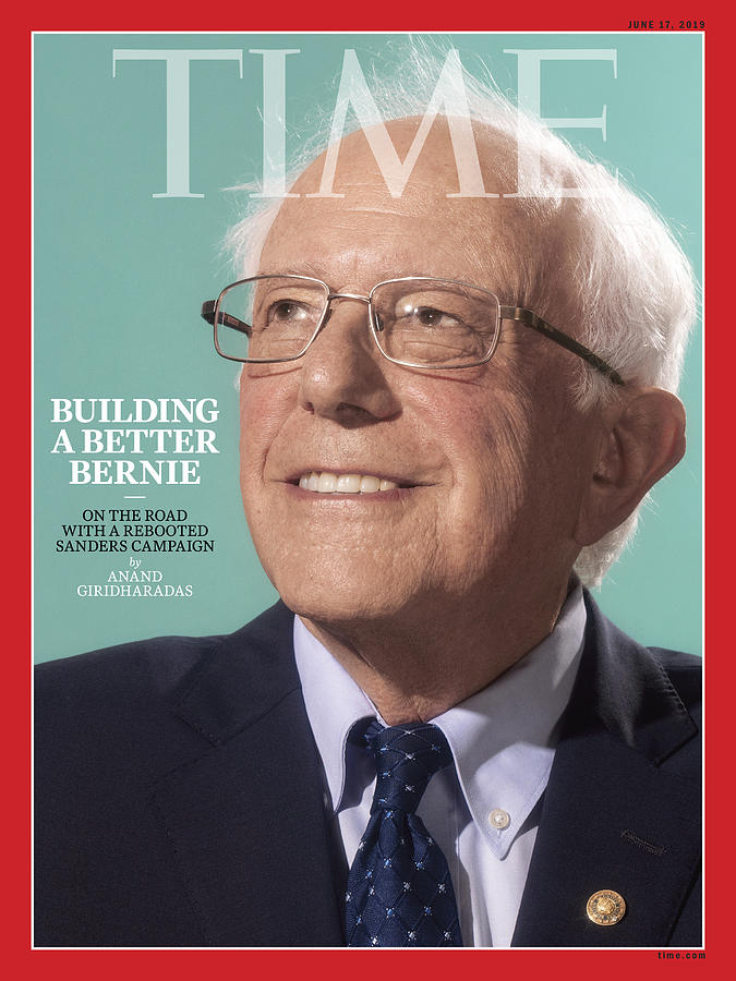 Building A Better Bernie Photograph by Photograph by David Brandon Geeting for TIME