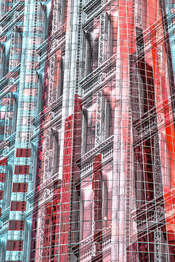 Building Abstract 1 Photograph by Kathy Paynter