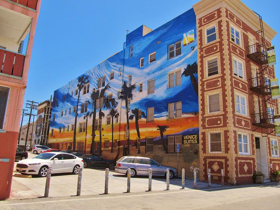 Venice Beach California Mural Photograph By Donna Wilson