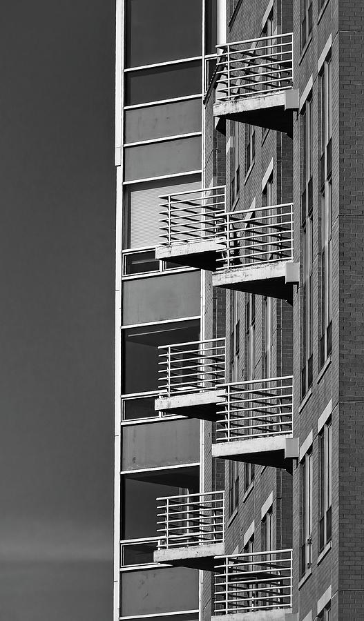 Madison Photograph - Building Study 2, Madison, Wisconsin by Steven Ralser