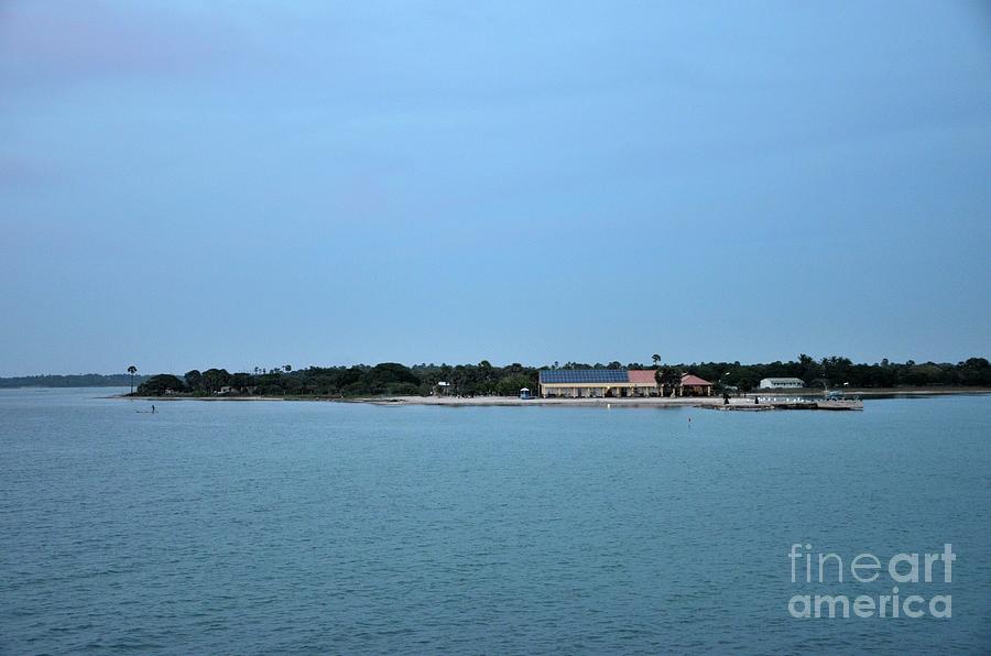 Buildings Across From A Waterway On The Indian Ocean In Jaffna Sri Lanka Photograph