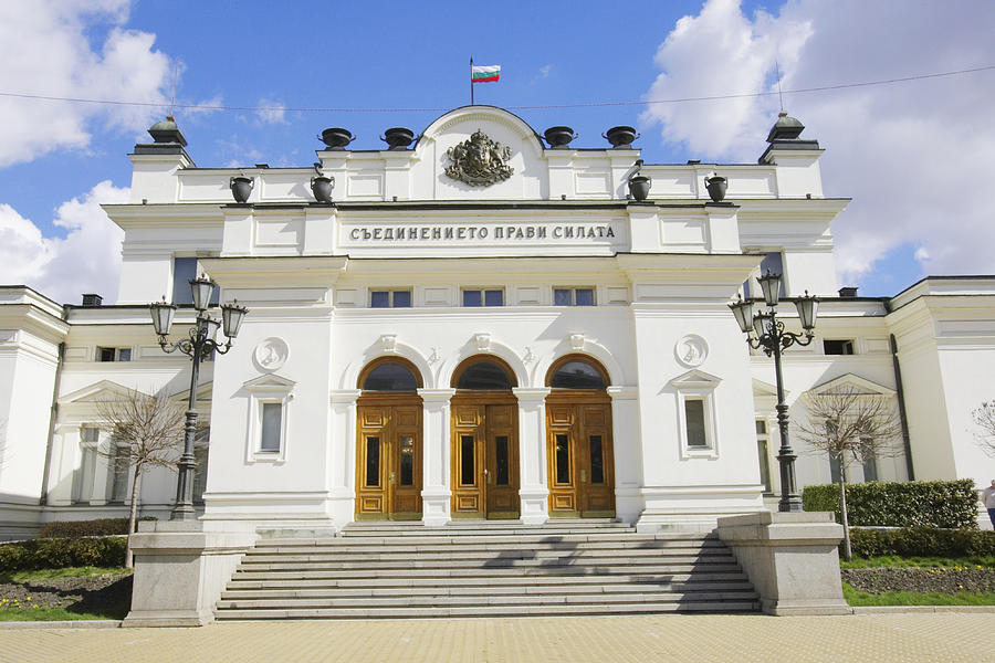 Bulgaria, Sofia, Narodno Sabranie Square, Houses of Parliament Photograph by Christof Koepsel