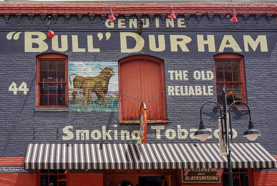 Bull Durham Storefront Photograph by Cathy Anderson