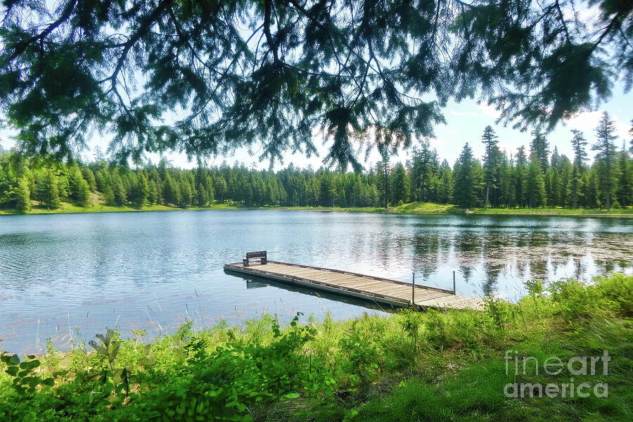 Bull Prairie Lake Oregon Photograph By Shelia Hunt - Fine Art America