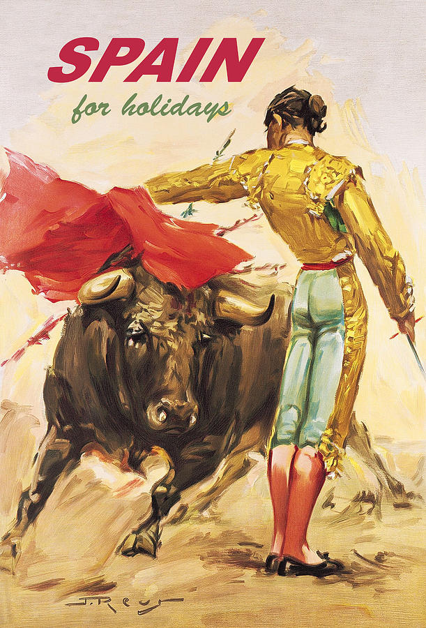 Bullfighting in Spain Digital Art by Long Shot