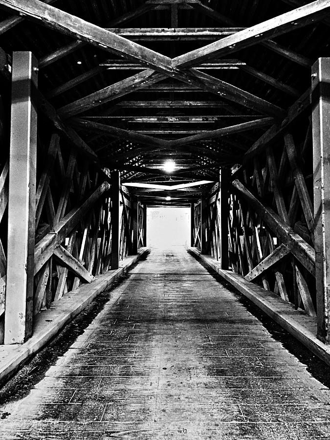 Bulls Head Bridge BW December 2022 Photograph by Chris Altrock - Fine ...