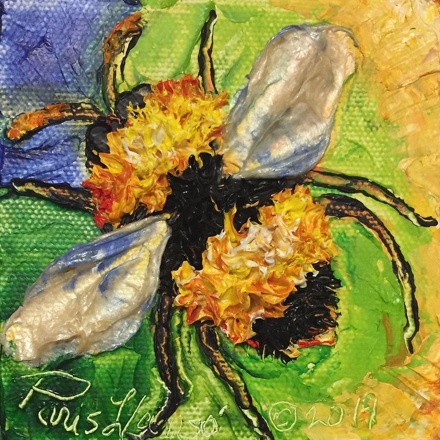Bumble Bee Painting by Paris Wyatt Llanso
