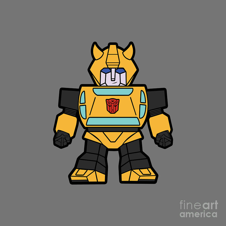 Bumblebee Chibi - Bumblebee Drawing by Kimberly A Gibbs | Fine Art America