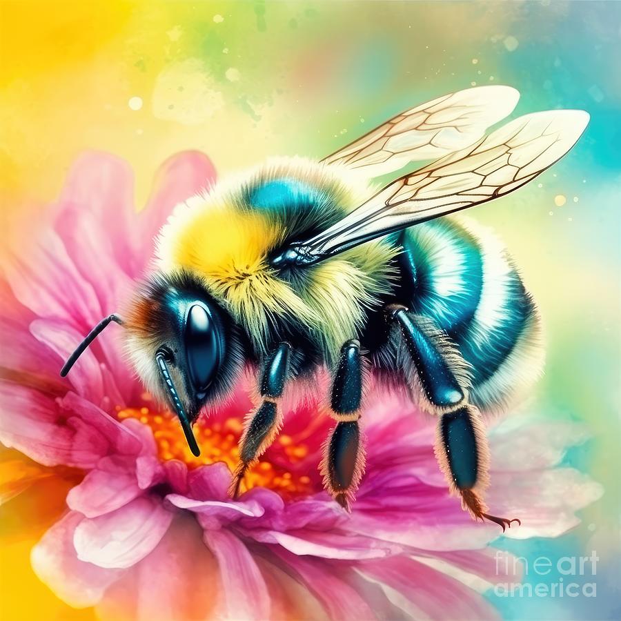 https://images.fineartamerica.com/images/artworkimages/mediumlarge/3/bumblebee-closeup-nectar-pollination-on-wild-flower-zellitra-inspirational.jpg