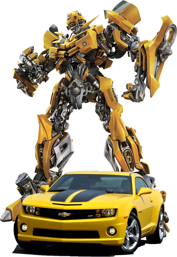 Bumblebee Transformers Camaro Robot Poster Painting by Marshall Zachary ...