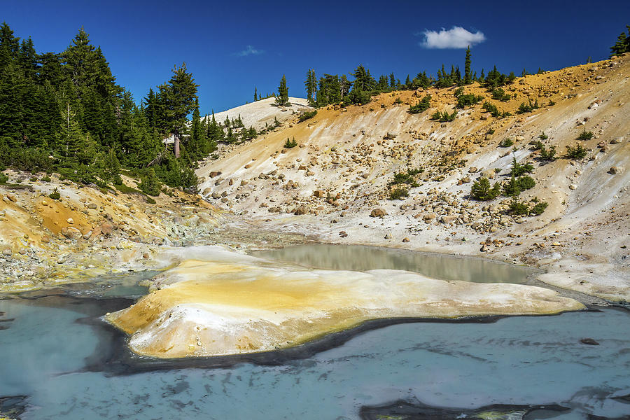 Bumpass Hell Hydrothermal Pools Photograph by Pierre Leclerc Photography