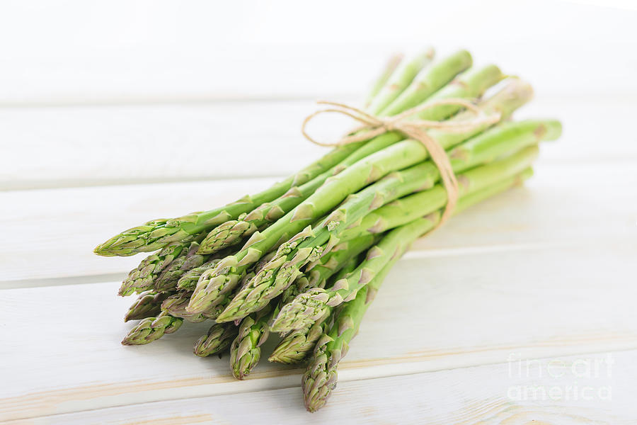 Bunch Of Fresh Organic Asparagus Photograph