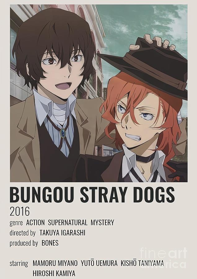 Bungou Stray Dogs Manga Art Prints for Sale