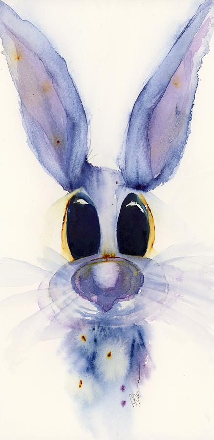 Bunny 2022 Painting by Dawn Derman