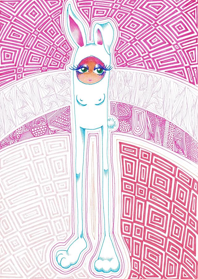 Bunny Hotdog Princess Drawing