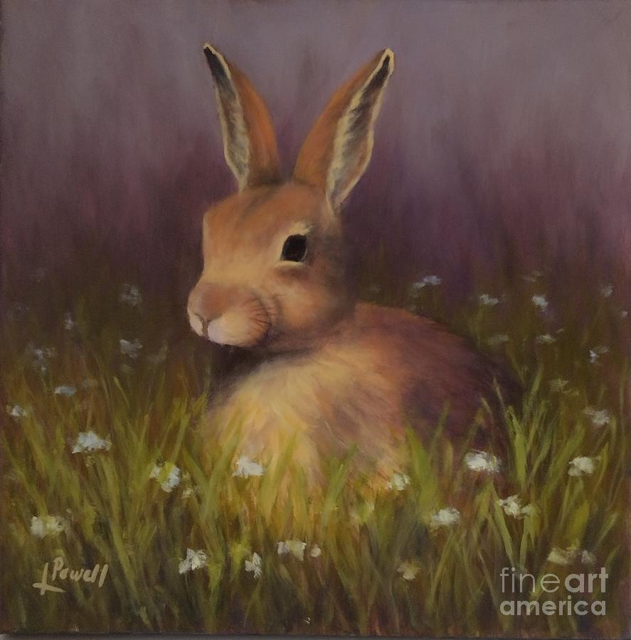 Bunny Painting by Karen Powell - Fine Art America