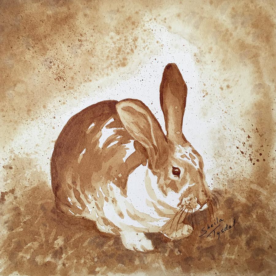 Bunny Painting by Sheila Tysdal