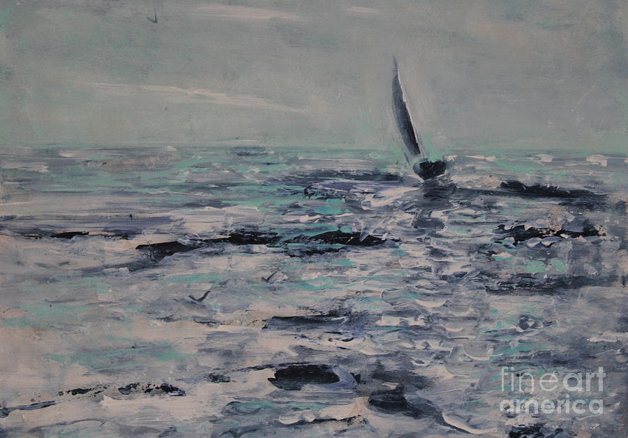 Buoyant Painting by Jane See