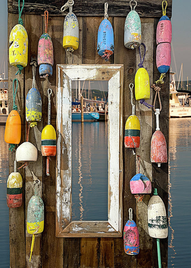 Buoys by the Bay Photograph by Jill Love