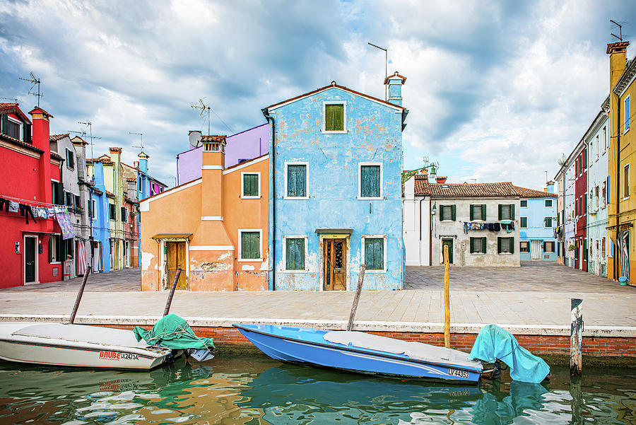 Venice Photograph - Burano By The Sea by Marla Brown