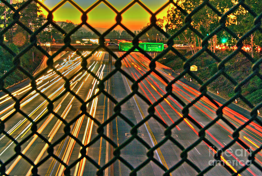 Burbank Glendale Freeway Photograph