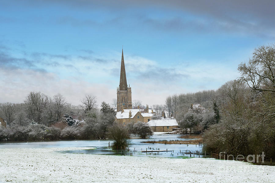 Burford in the Snow Photograph by Tim Gainey