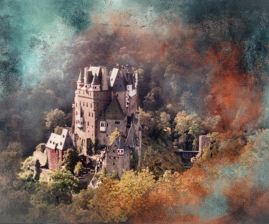 Burg Eltz Mixed Media by Ken Frischkorn