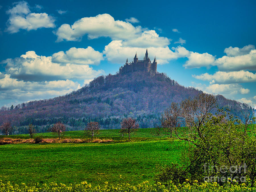 Burg Hohenzollern Photograph by Chuck Burdick