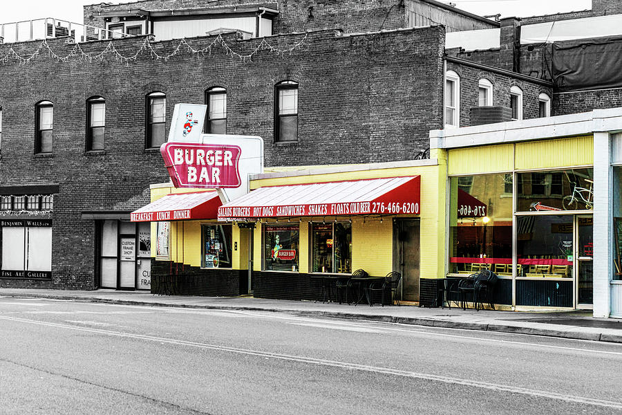 Burger Bar Bristol Photograph by Sharon Popek
