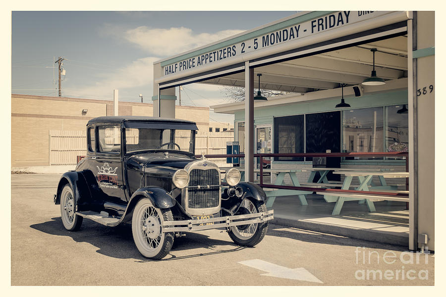 Burger Joint 1929 Ford  Photograph by Imagery by Charly
