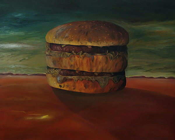 Burger King Painting by Ninos Hadjirousou - Fine Art America