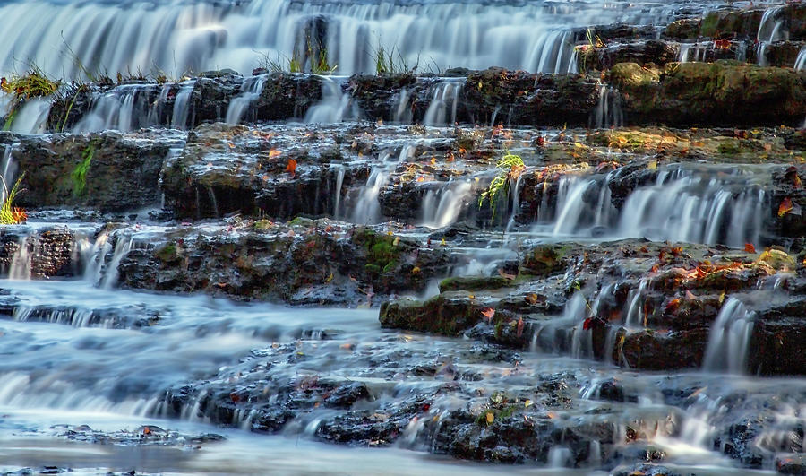 Burgess Falls II Photograph by Gina Fitzhugh