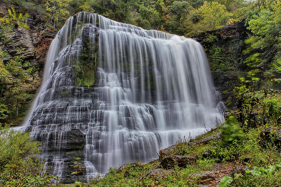 Burgess Falls Photograph by Rhonda McClure