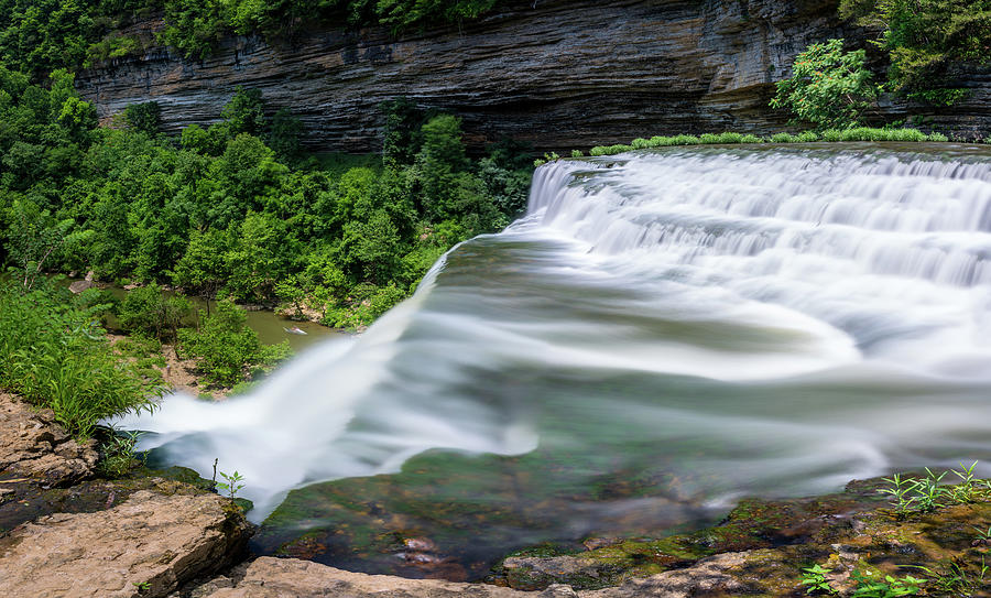 Burgess Falls State Park in Tennessee in summer Photograph by Steven ...