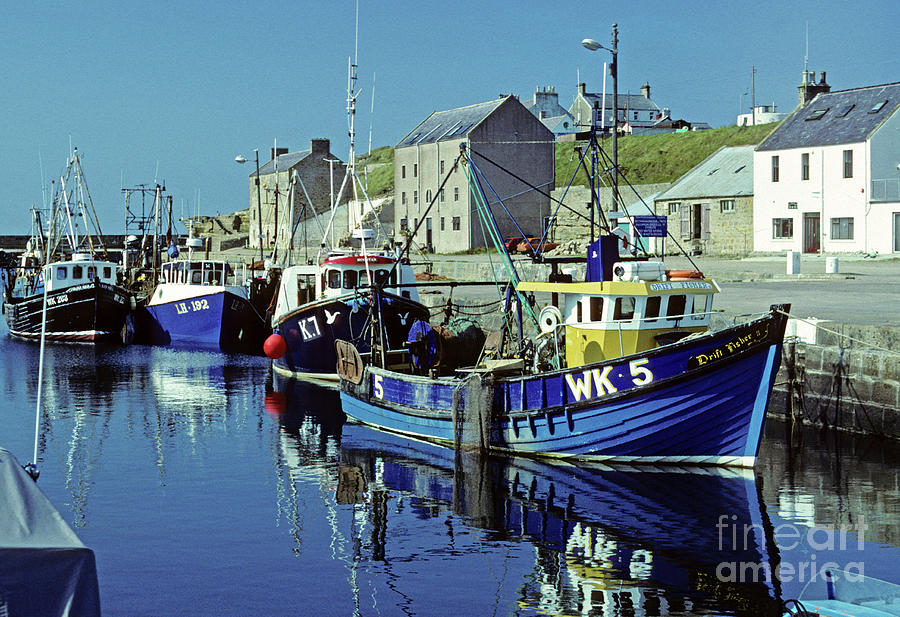 Burghead Harbour - Scotland Photograph by Phil Banks