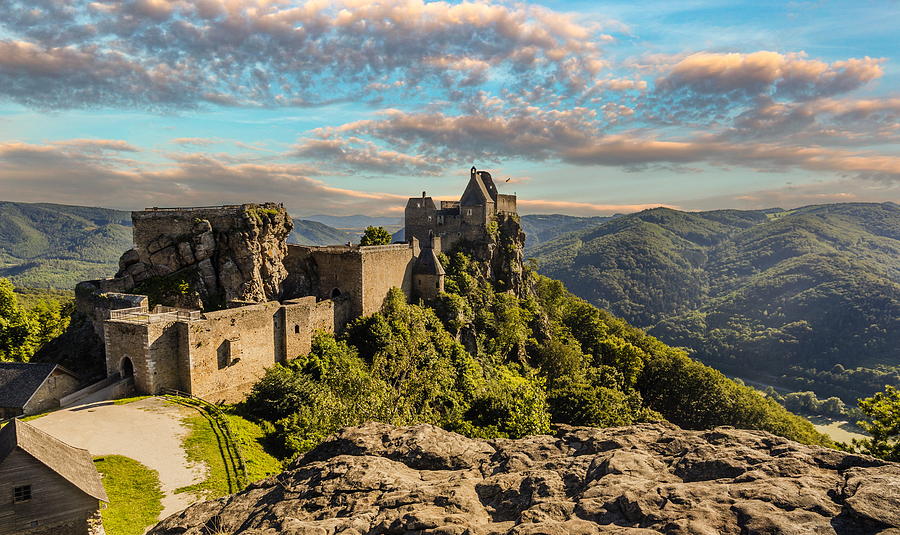 Burgruine Aggstein. Wachau, Lower Austria. Photograph by Sergey ...