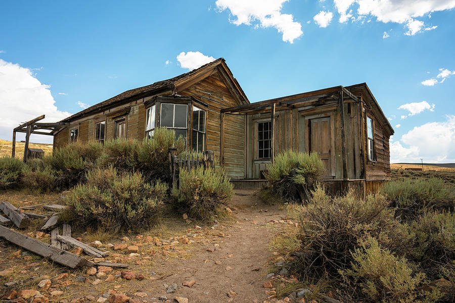 Burkham House in the Ghost Town of Bodie Photograph by Ron Long Ltd Photography