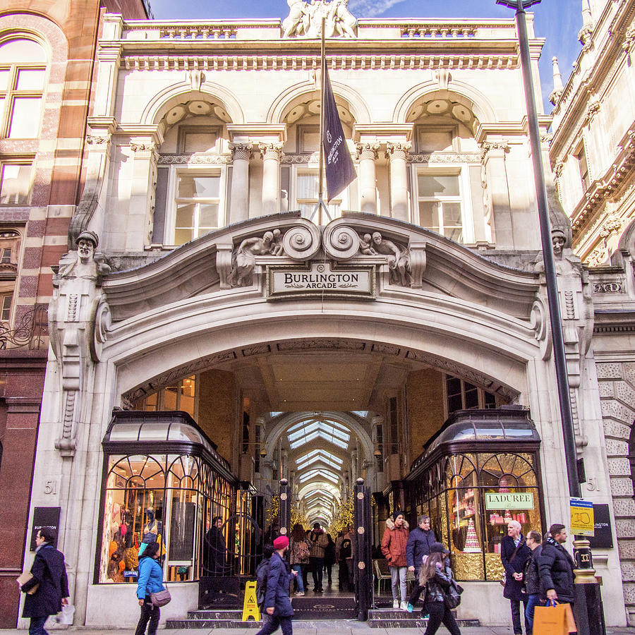 Burlington Arcade Photograph by Richard Boot - Fine Art America