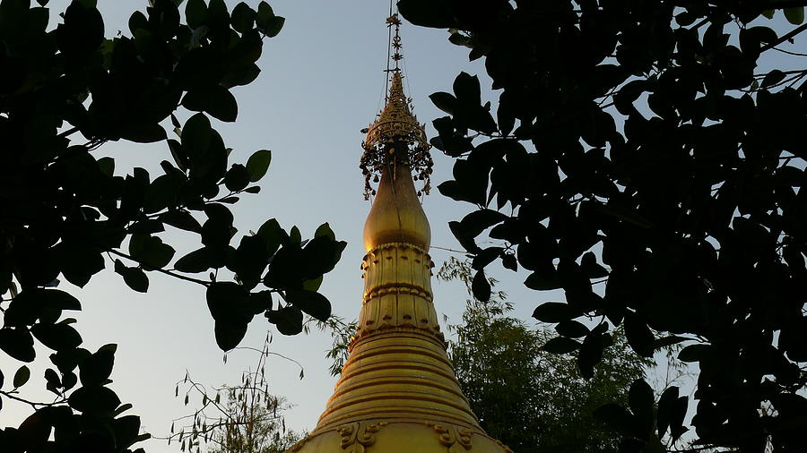 Burmese pagoda Photograph by Robert Bociaga