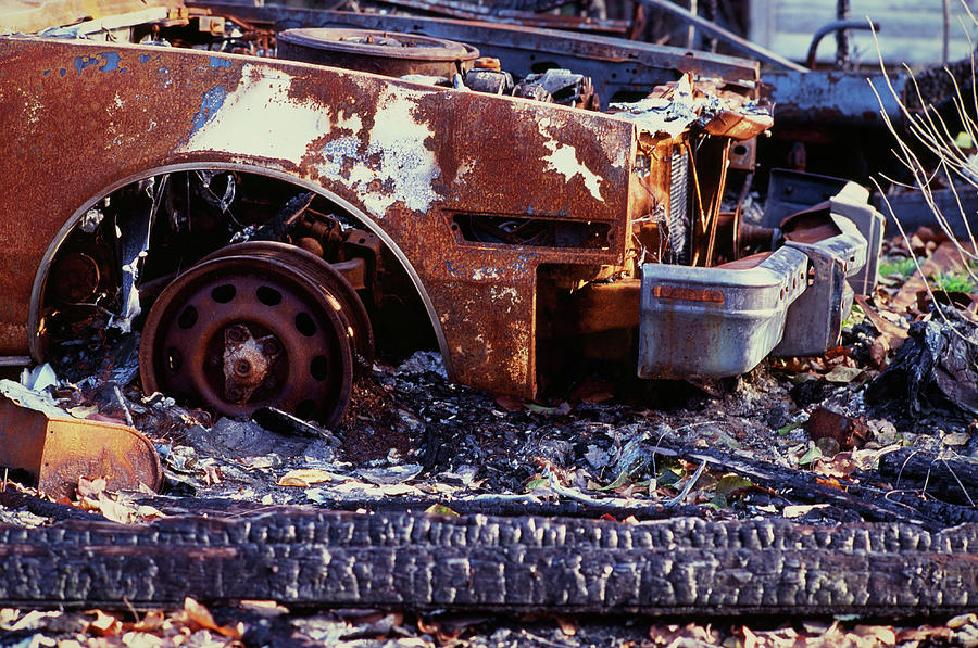 Burn Rubber Photograph by Carl Young Fine Art America
