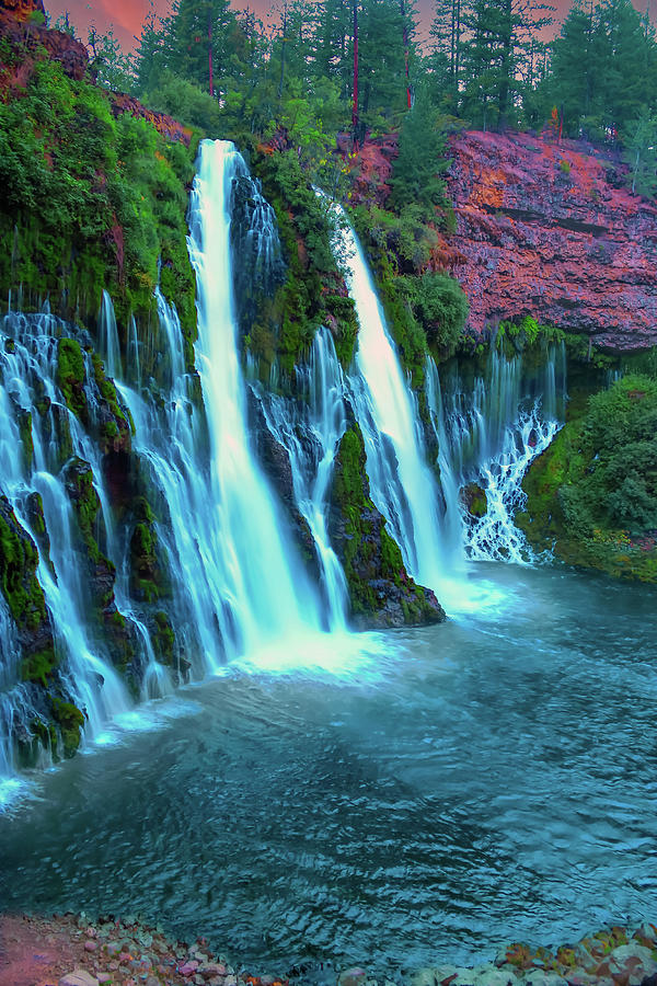 Burney Falls California Photograph by John Marr - Fine Art America