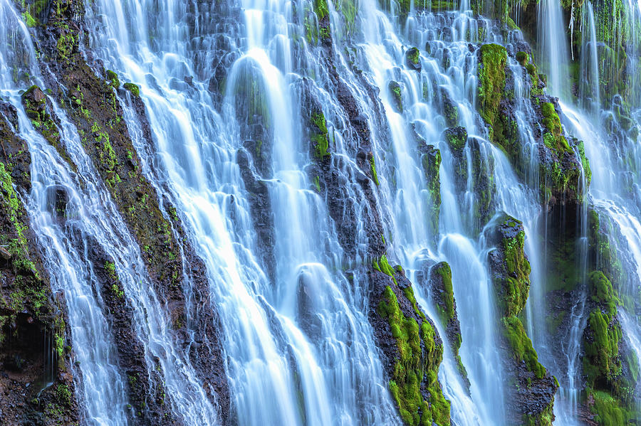 Burney Falls  Photograph by Jonathan Nguyen
