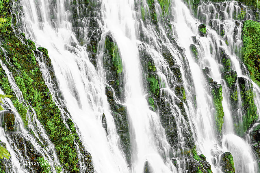 Burney Falls Waterfall Photograph by Randy Bradley