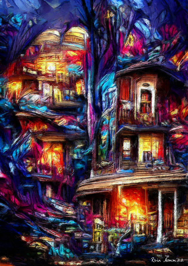 Burning Down the House Digital Art by Rein Nomm