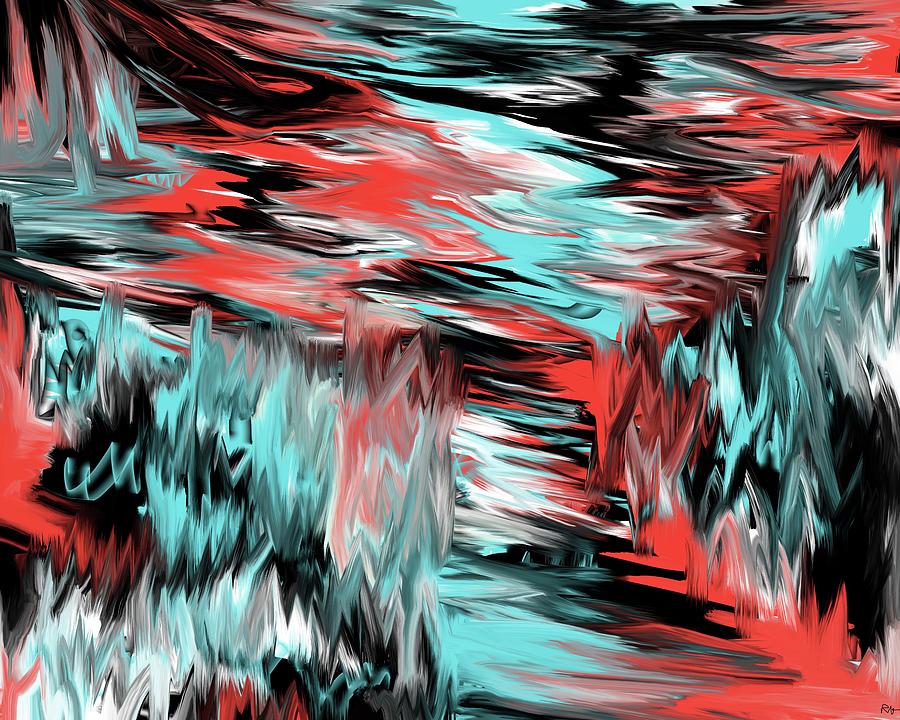 Burning Ice Digital Art by Ruth Harrigan Burning Ice Digital Art by Ruth Harrigan