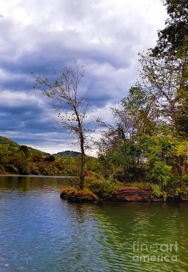 Landscape Photograph - Burnsville Lake, WV by Rosanna Life Landscape Photograph - Burnsville Lake, WV by Rosanna Life