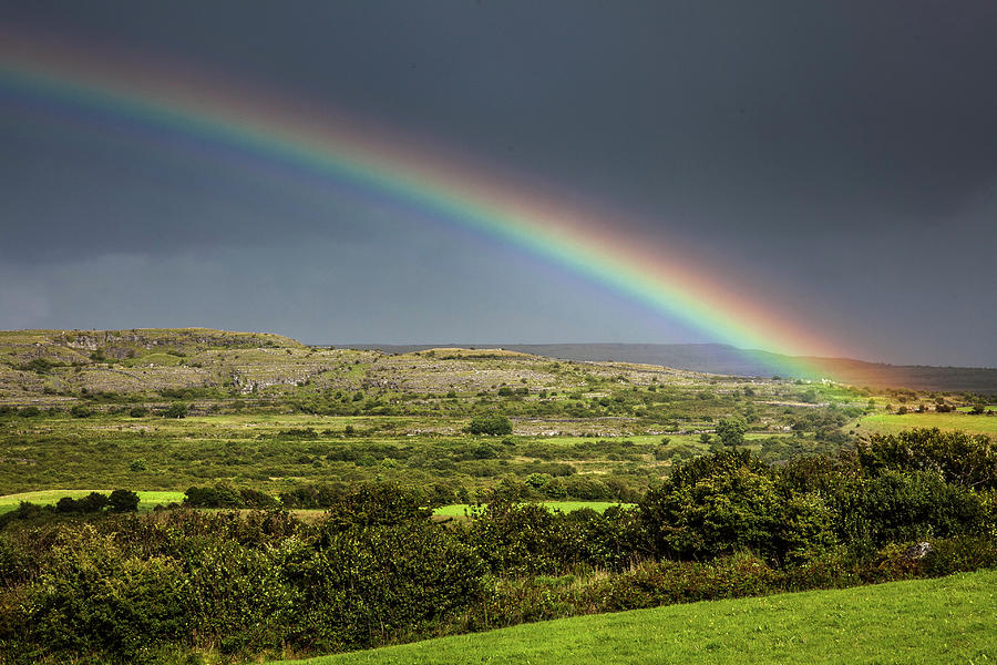 Burren Rainbow, County Clare Photograph by Sublime Ireland - Fine Art ...