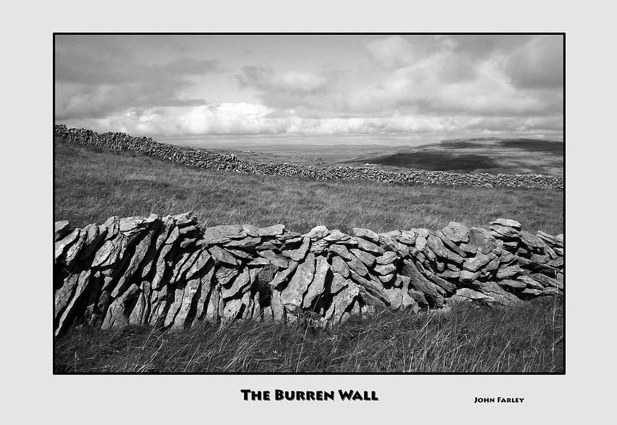 Burren Walls Poster Photograph by John Farley